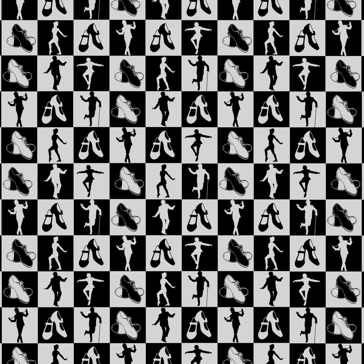 Tap Dancing Scrapbook Paper