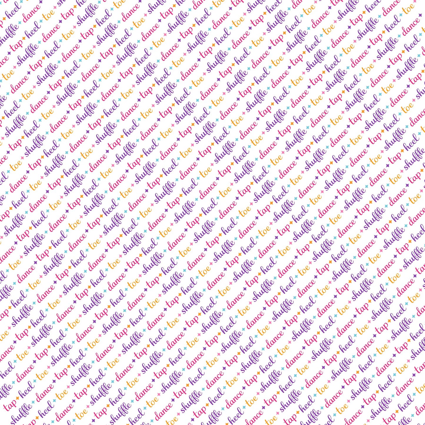 Tap Dancing Scrapbook Paper