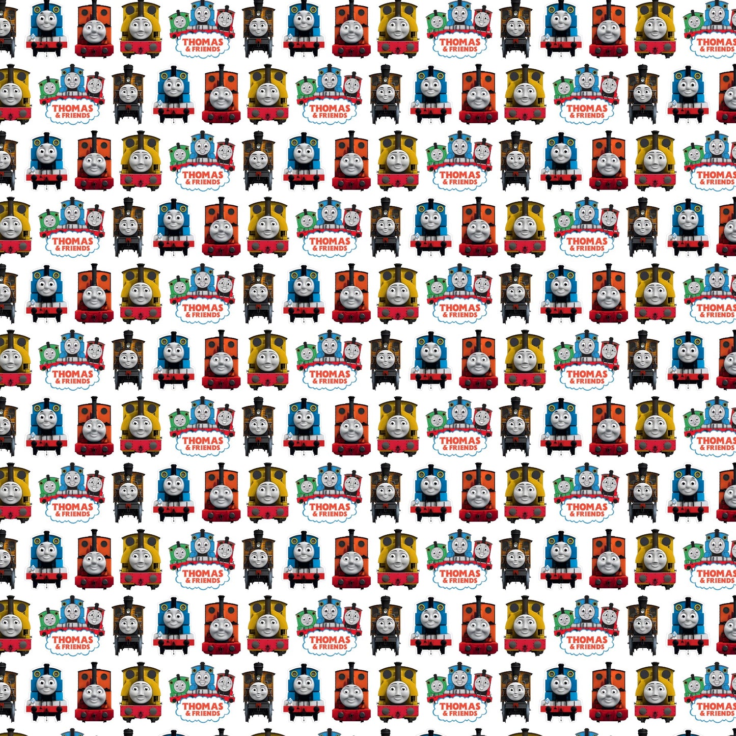 Thomas the Tank Scrapbook Paper