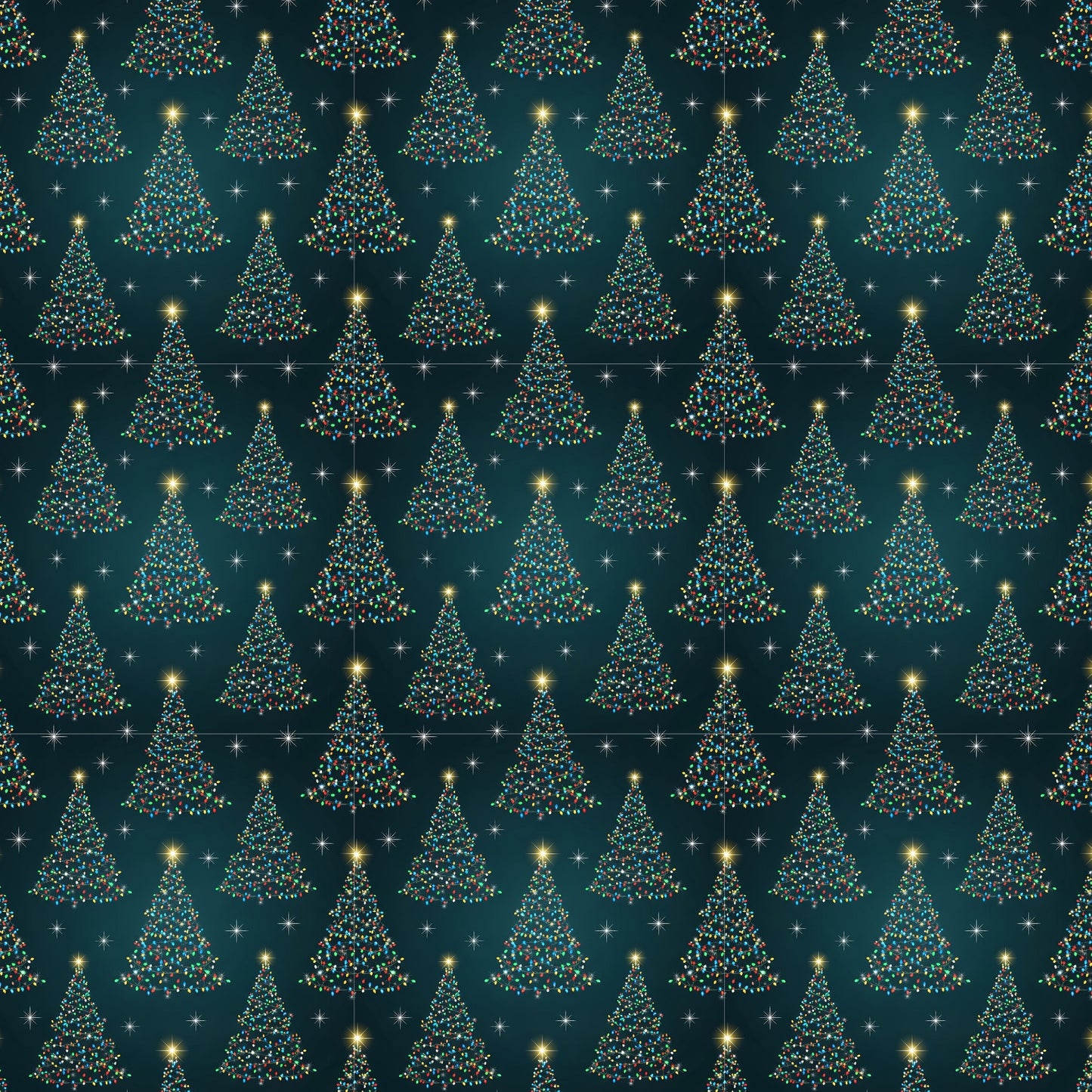Holiday Lights Scrapbook Paper