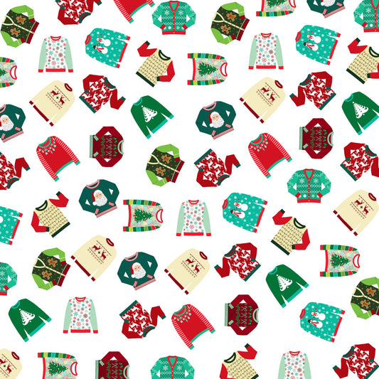 Ugly Sweater Scrapbook Paper