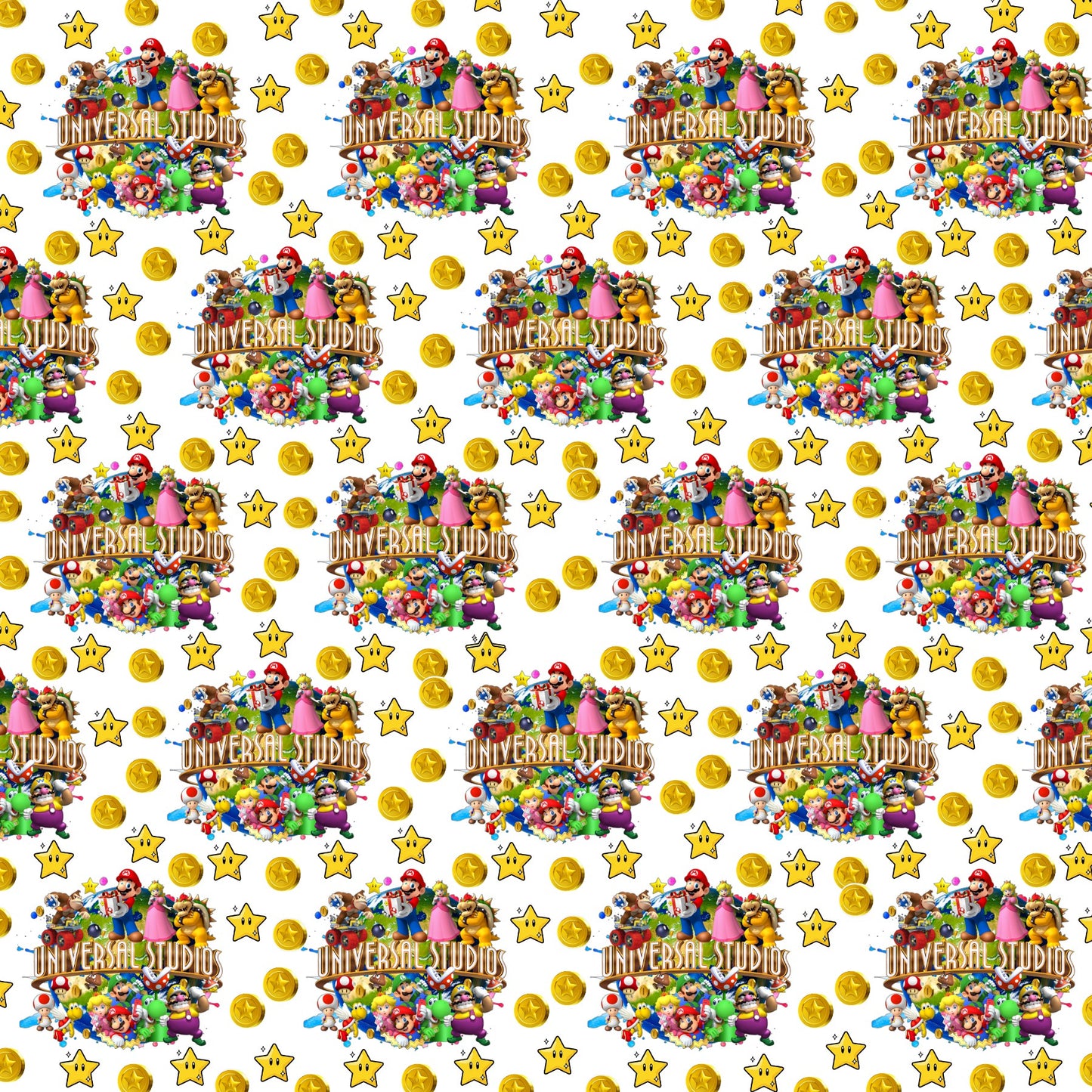 Super Mario Scrapbook Paper