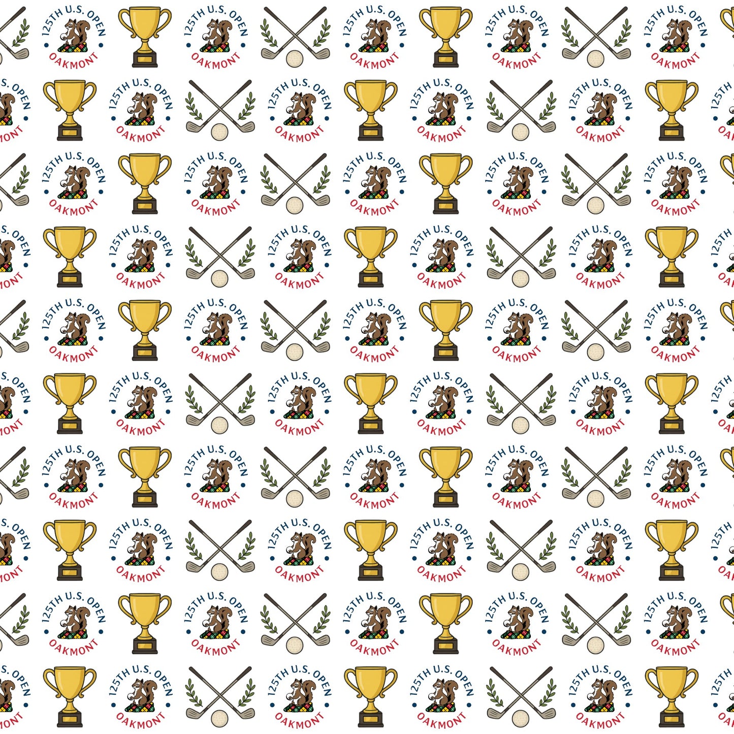 Golf Scrapbook Paper