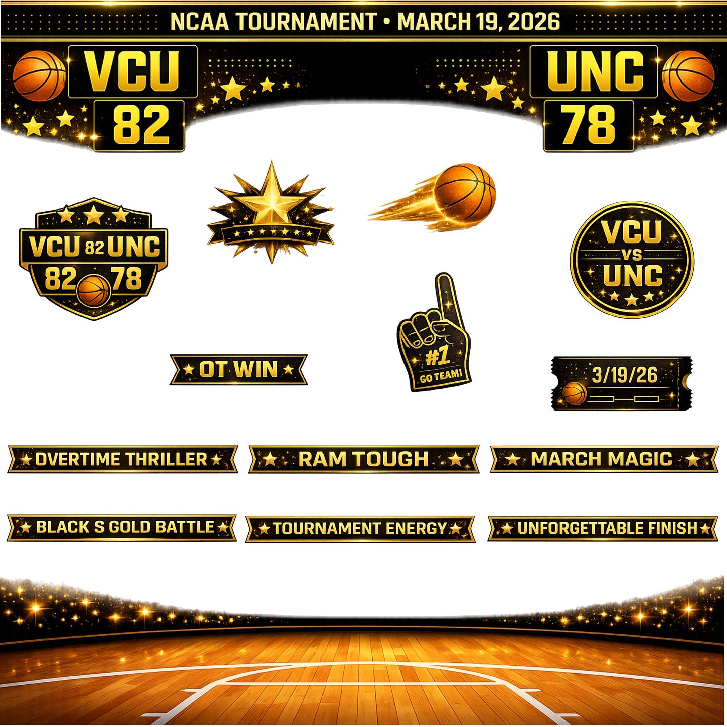 VCU Scrapbook Paper
