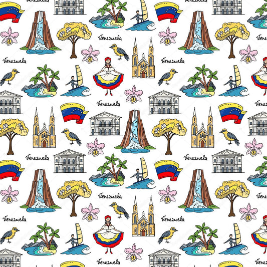 Venezuela Scrapbook Paper