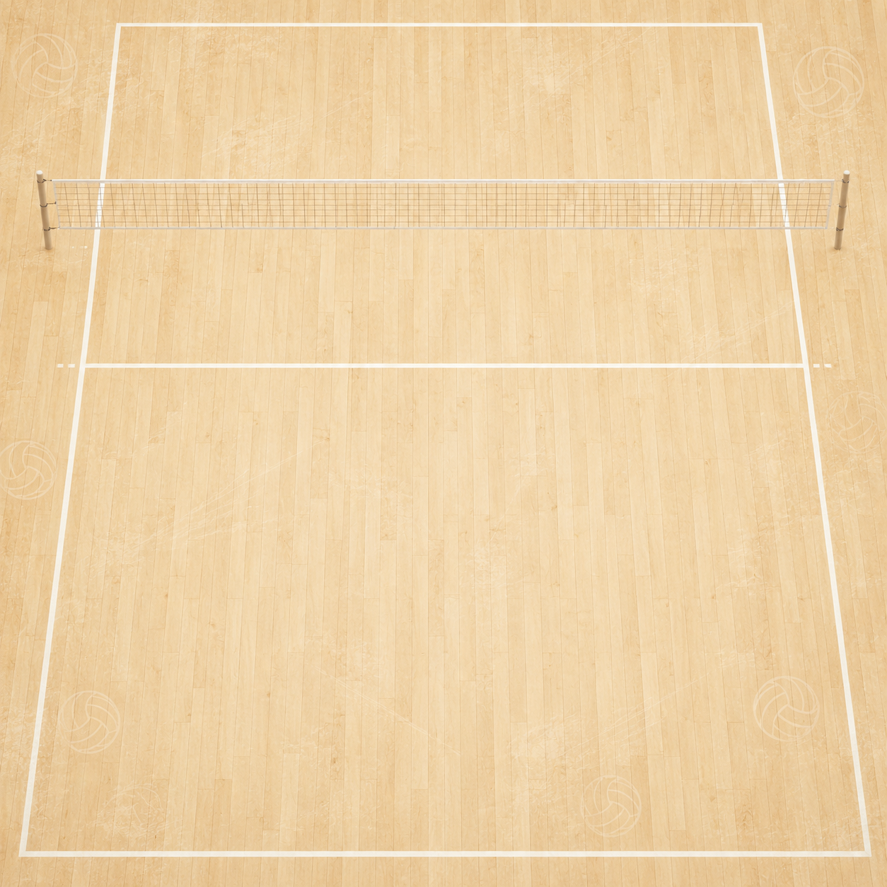 Volleyball Scrapbook Paper