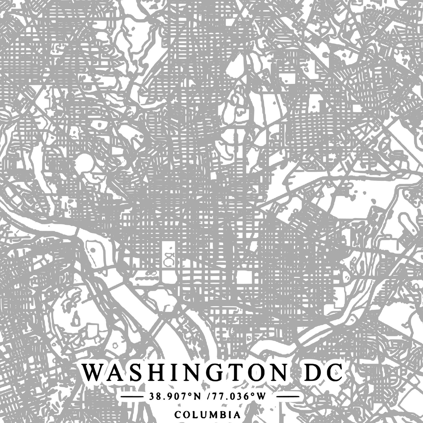 Washington DC Map