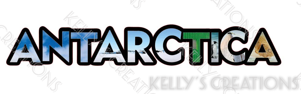 Watermarked - Antarctica Print and Cut Title