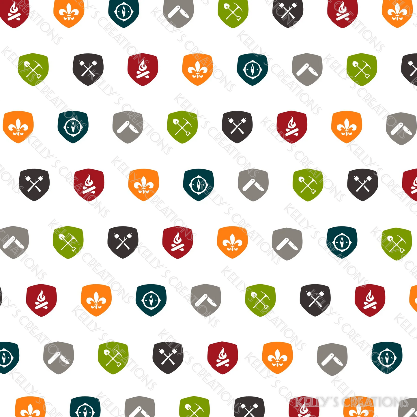 Watermarked - Boy Scout Badge Paper