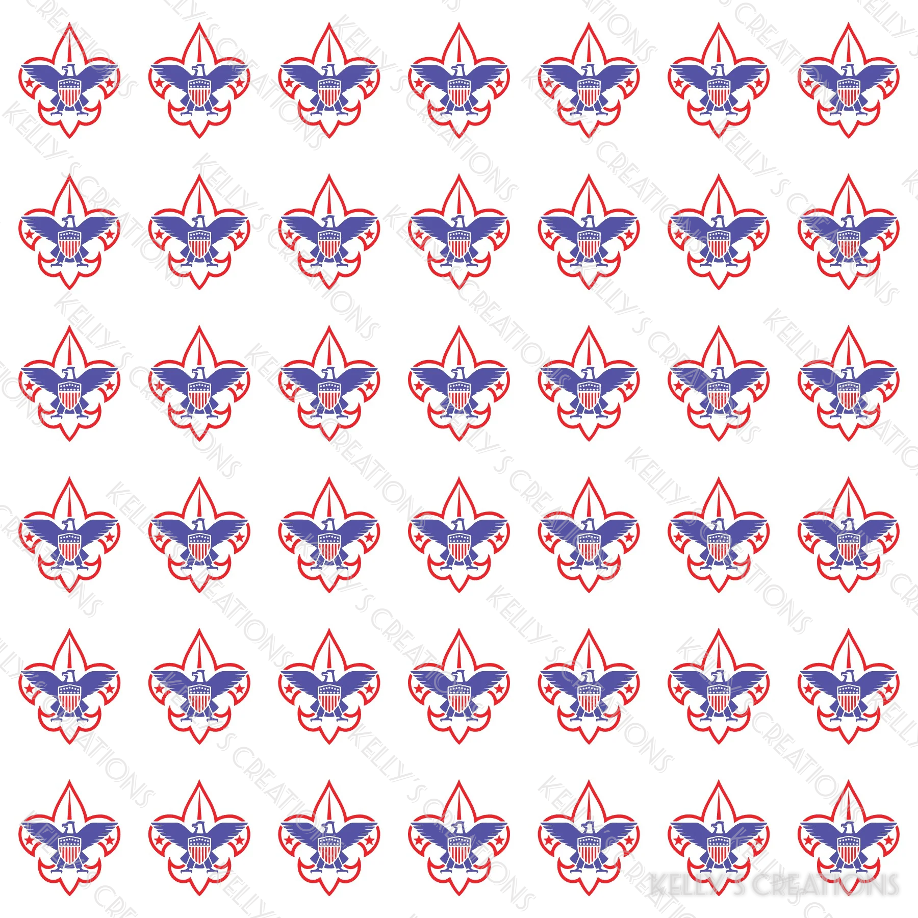 Watermarked - Boy Scout Emblem Paper