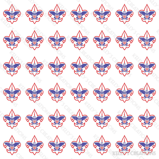 Watermarked - Boy Scout Emblem Paper