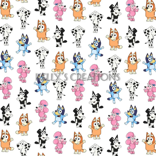 Watermarked - Bluey Characters