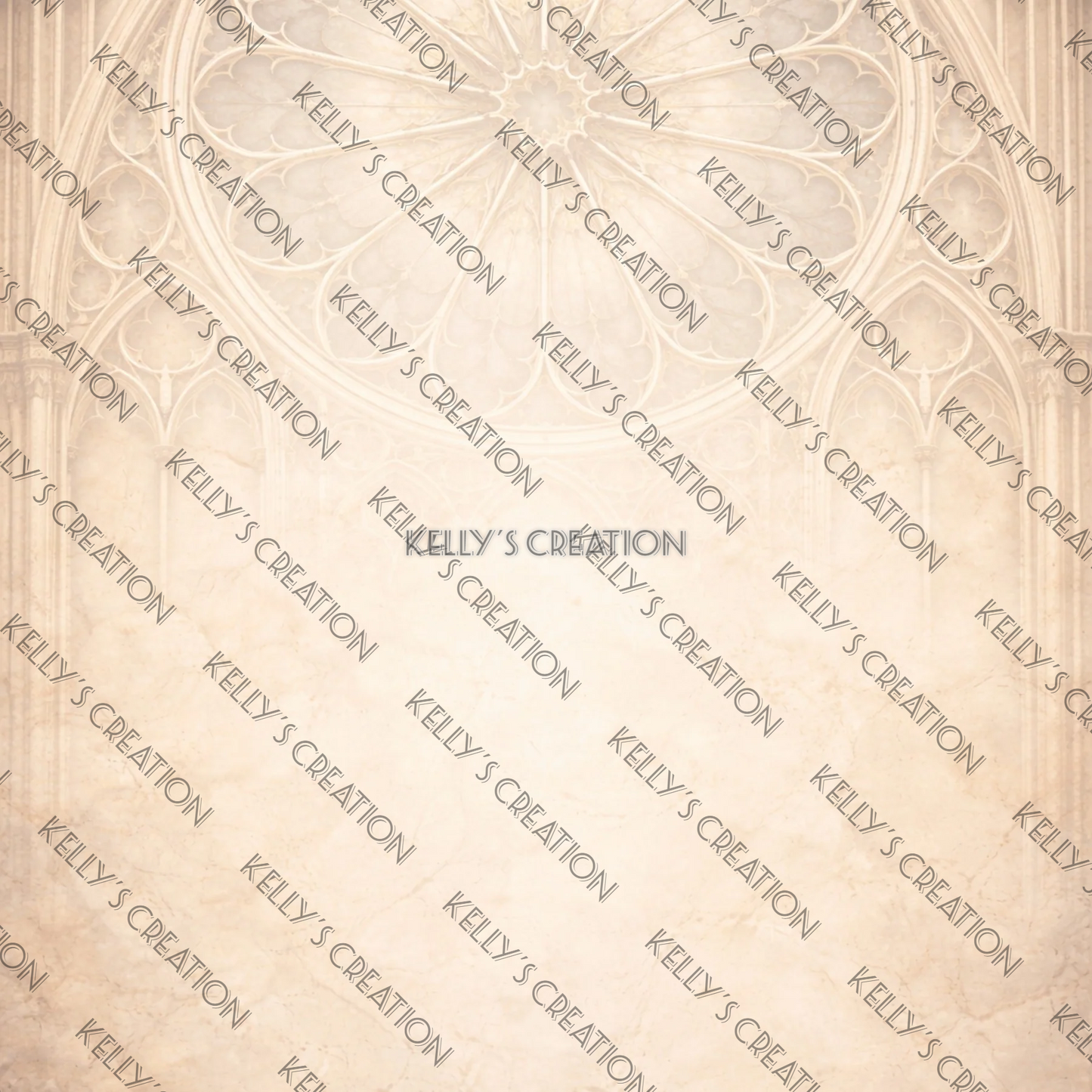 Watermarked - Church architecture Scrapbook Paper