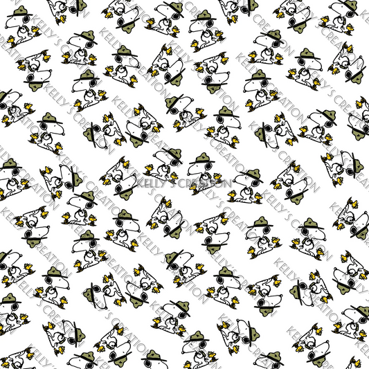 Watermarked - Boy Scout Snoopy Paper