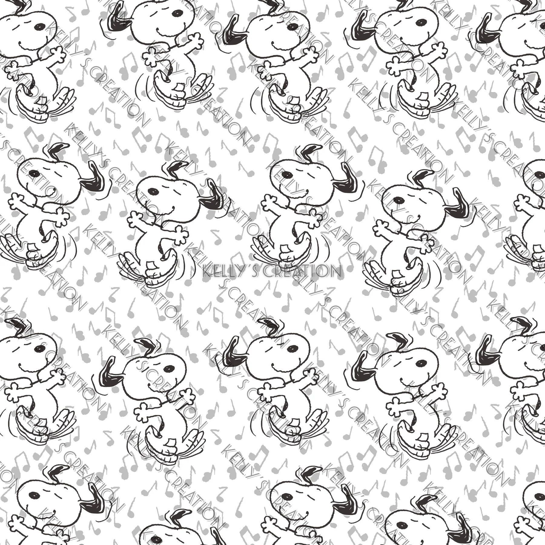Watermarked - Snoopy Dancing