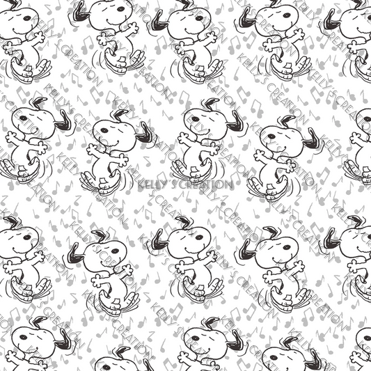 Watermarked - Snoopy Dancing
