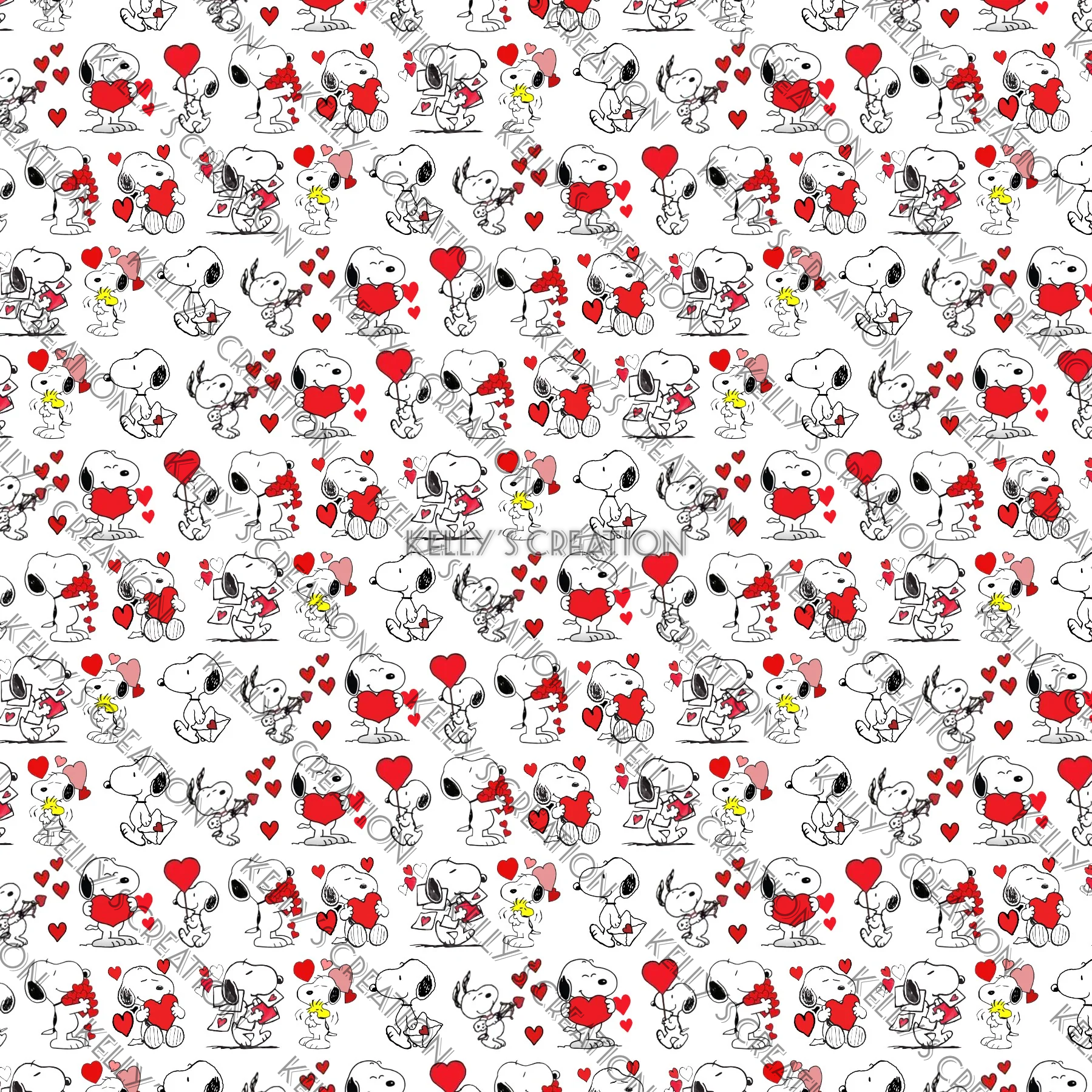 Watermarked - Snoopy Valentine