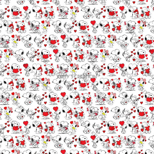 Watermarked - Snoopy Valentine
