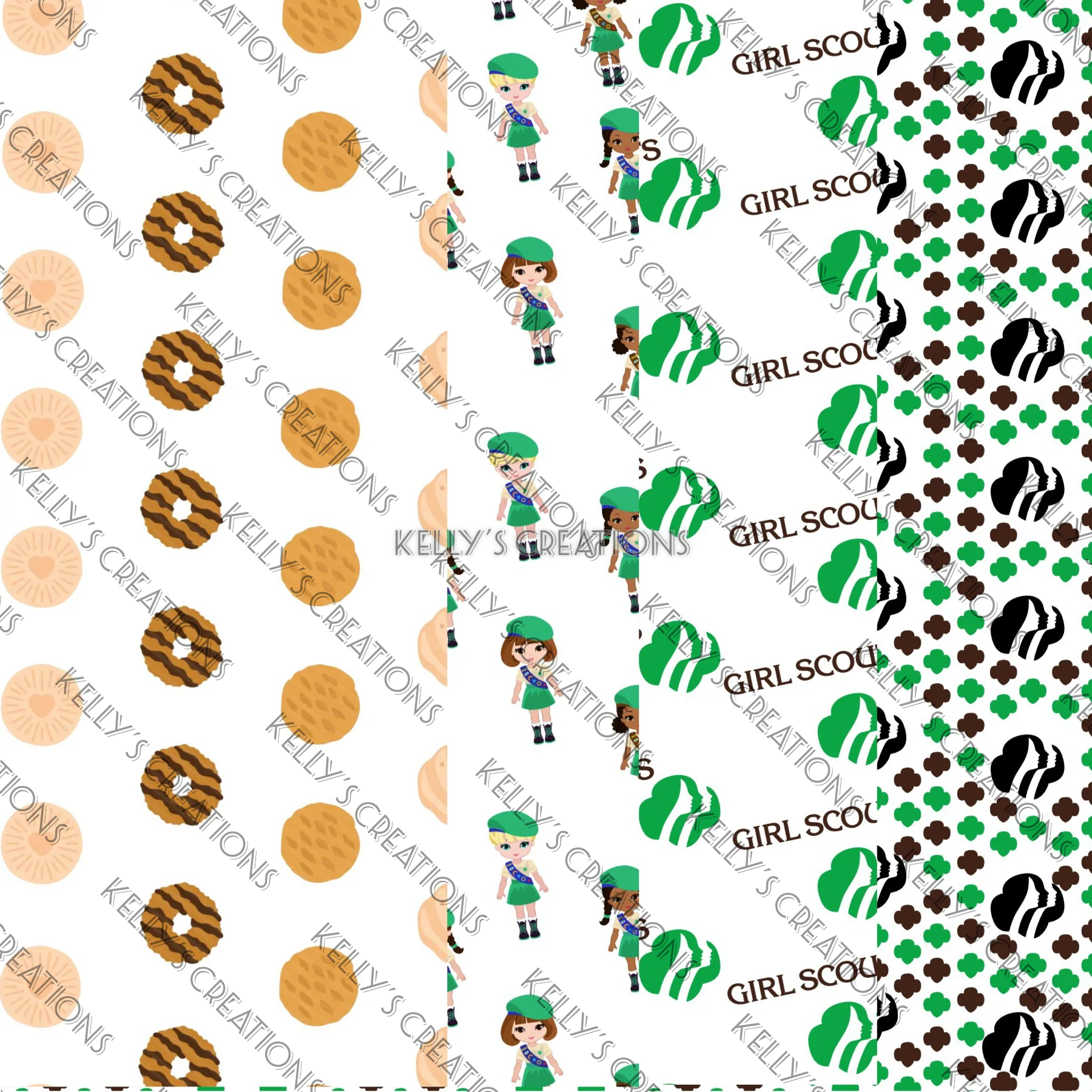 Watermarked - Girl Scout Paper Page Kit