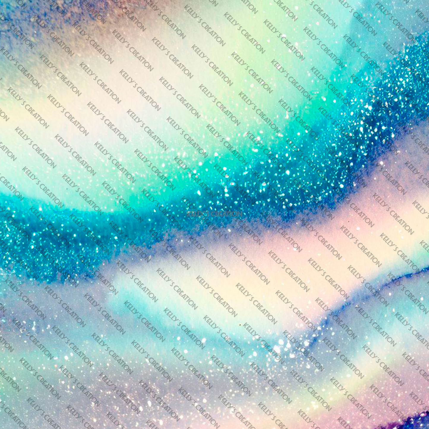 Watermarked - Northern Lights Scrapbook Paper