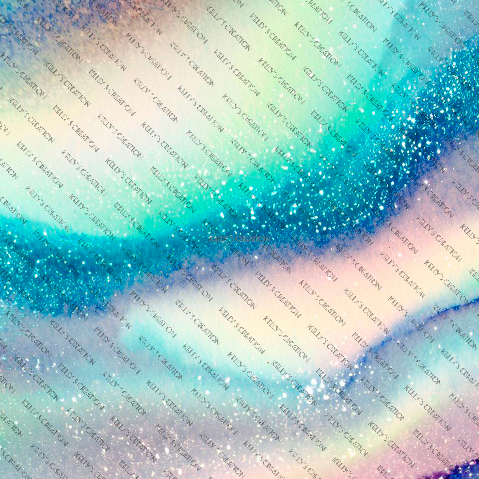 Watermarked - Northern Lights Scrapbook Paper