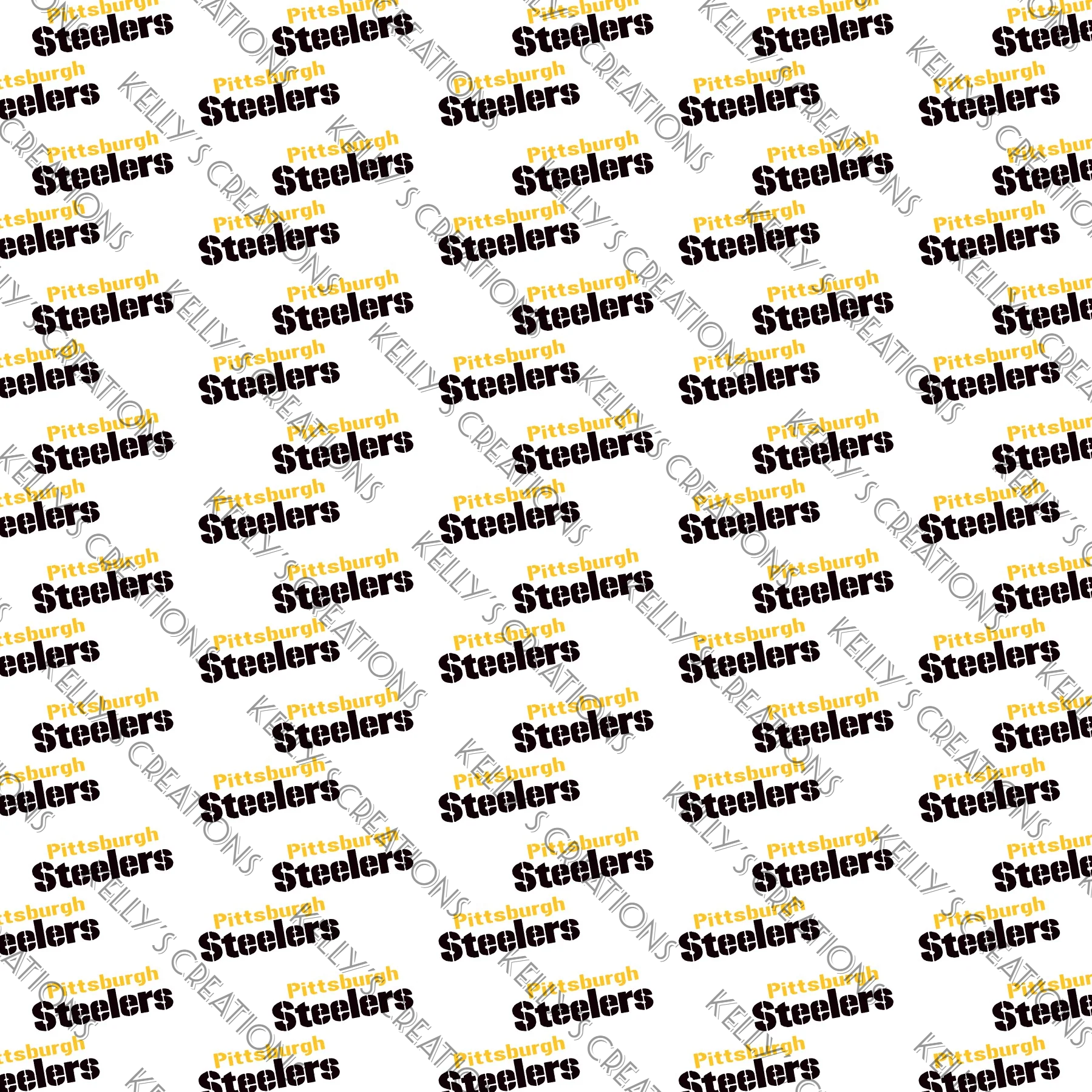 Watermarked - PGH Steelers Scrapbook Paper
