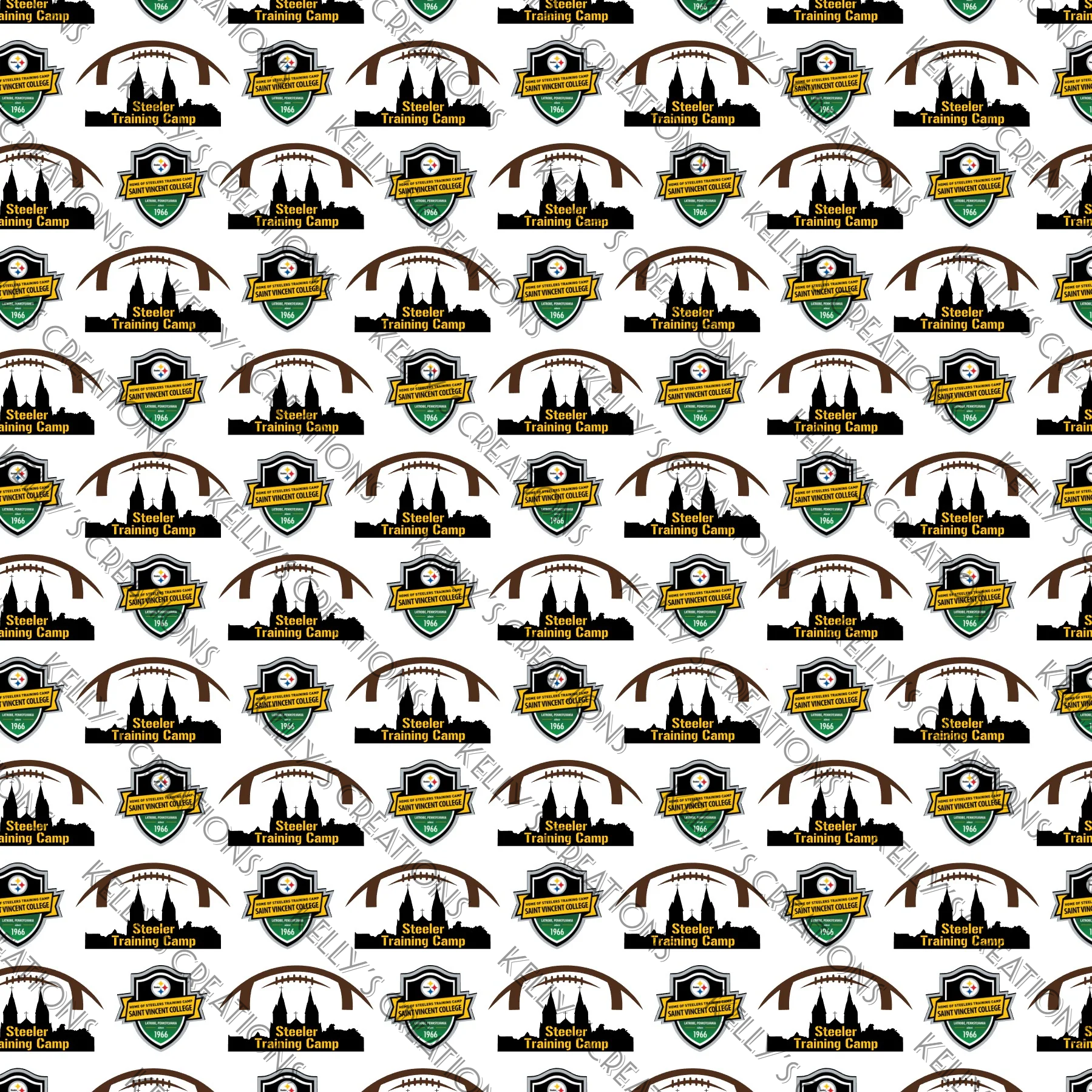 Watermarked - PGH Steelers Scrapbook Paper