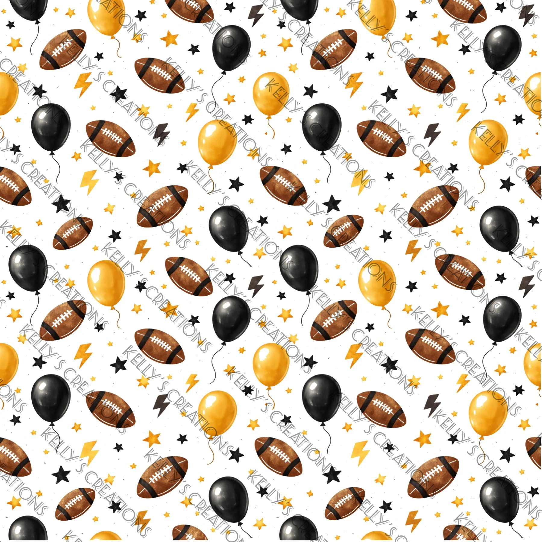 Watermarked - PGH Steelers Scrapbook Paper