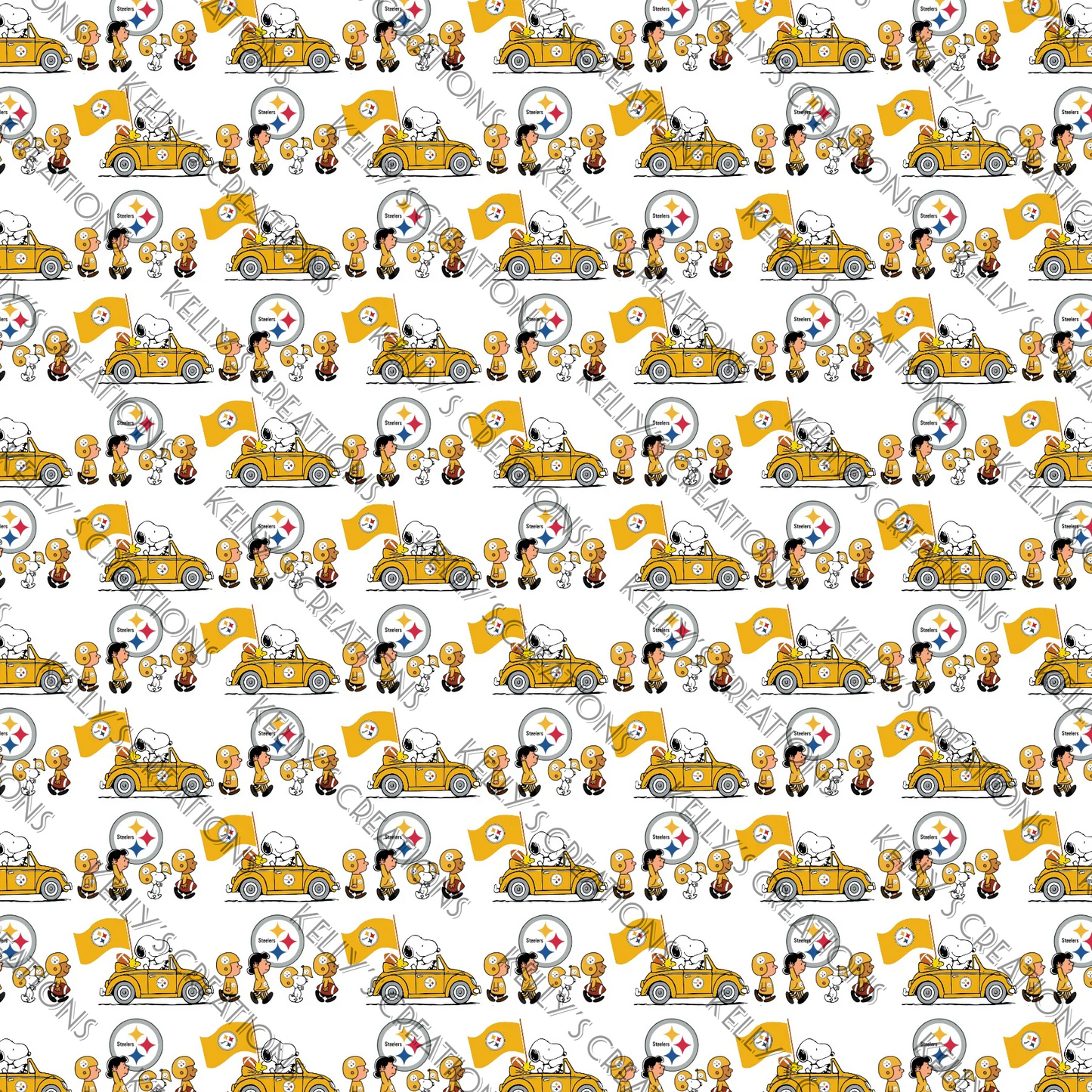 Watermarked - PGH Steelers Scrapbook Paper