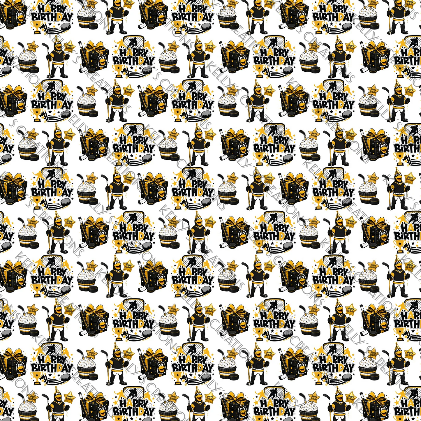 Watermarked - PGH Sport Birthday Scrapbook Paper