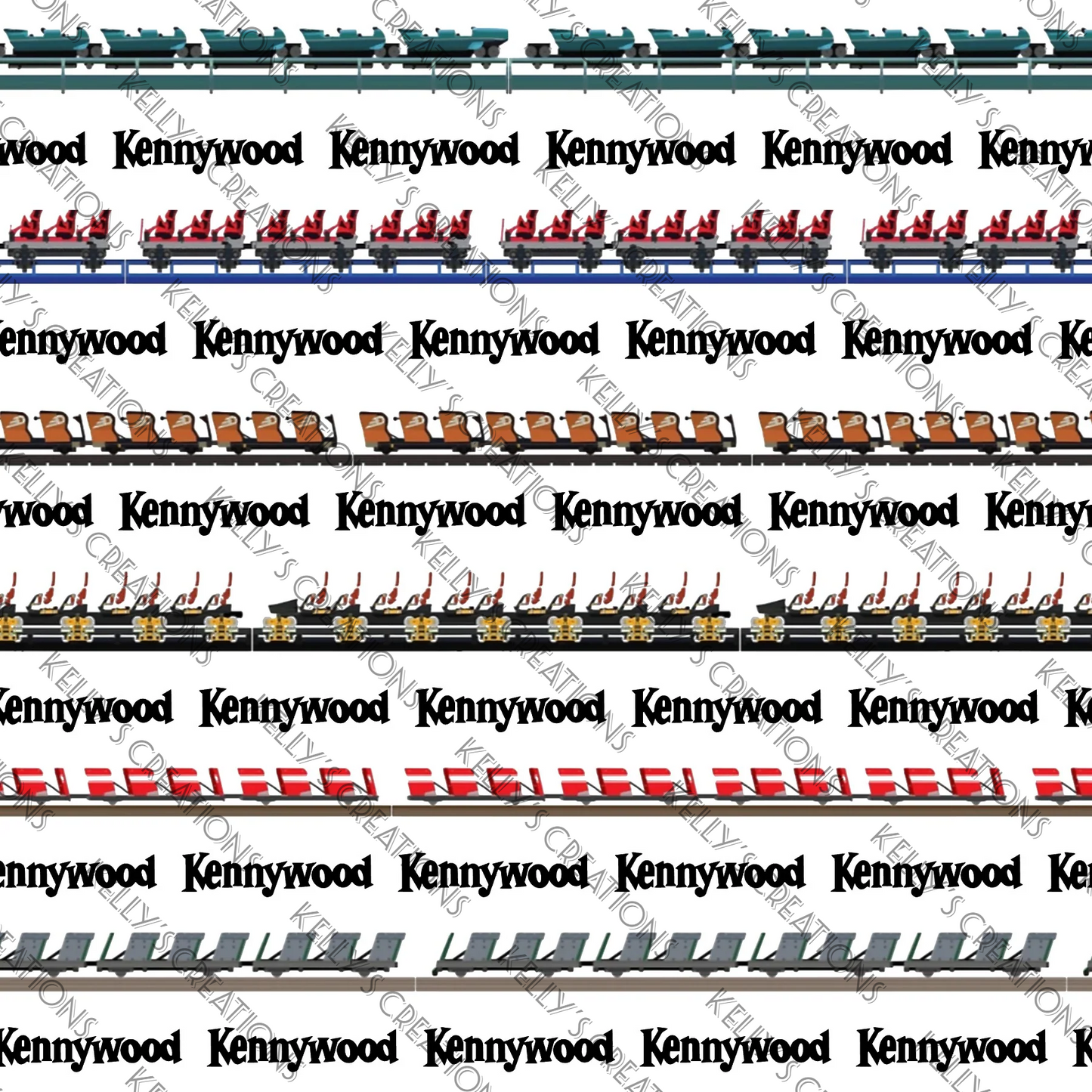 Watermarked - Kennywood Scrapbook Paper
