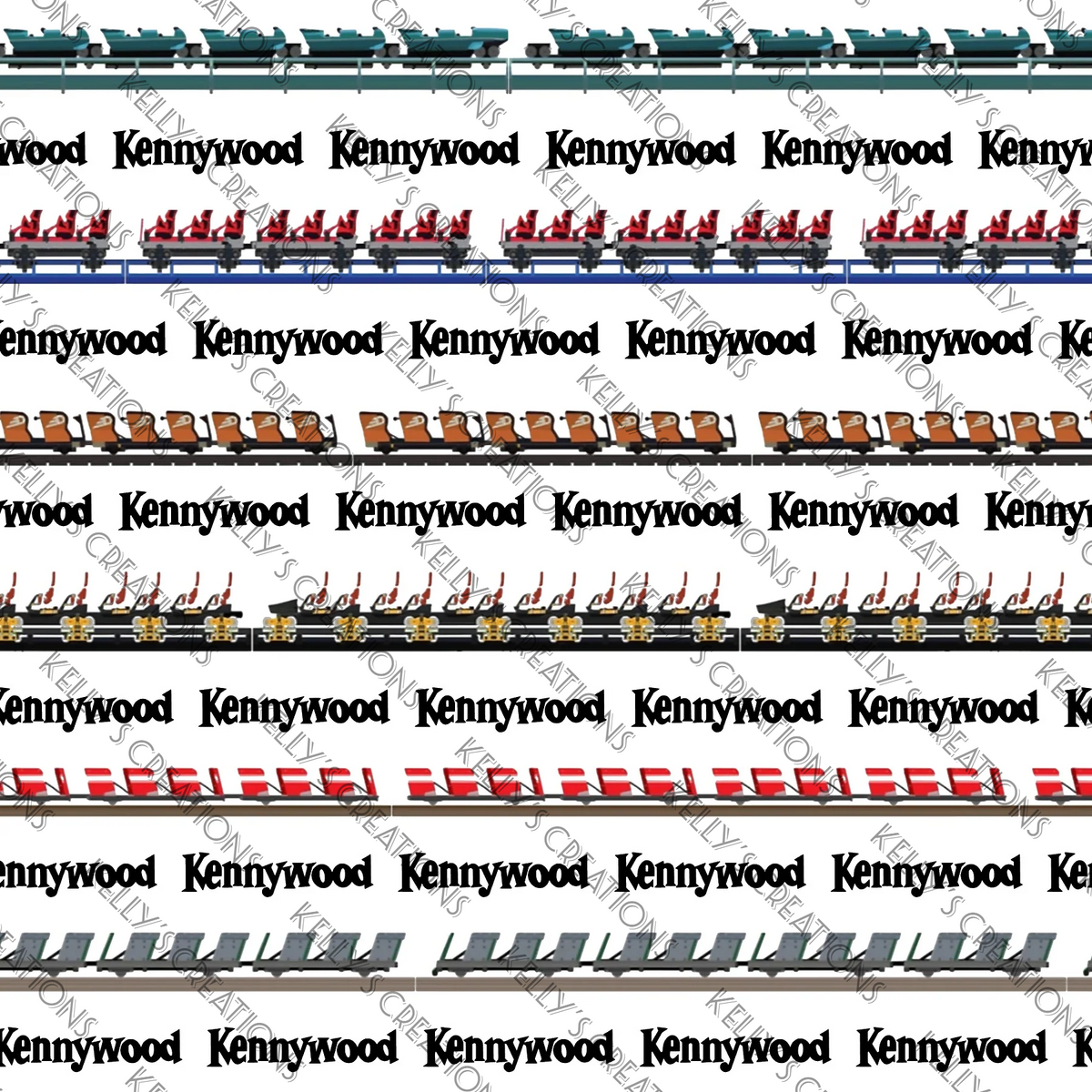 Watermarked - Kennywood Scrapbook Paper