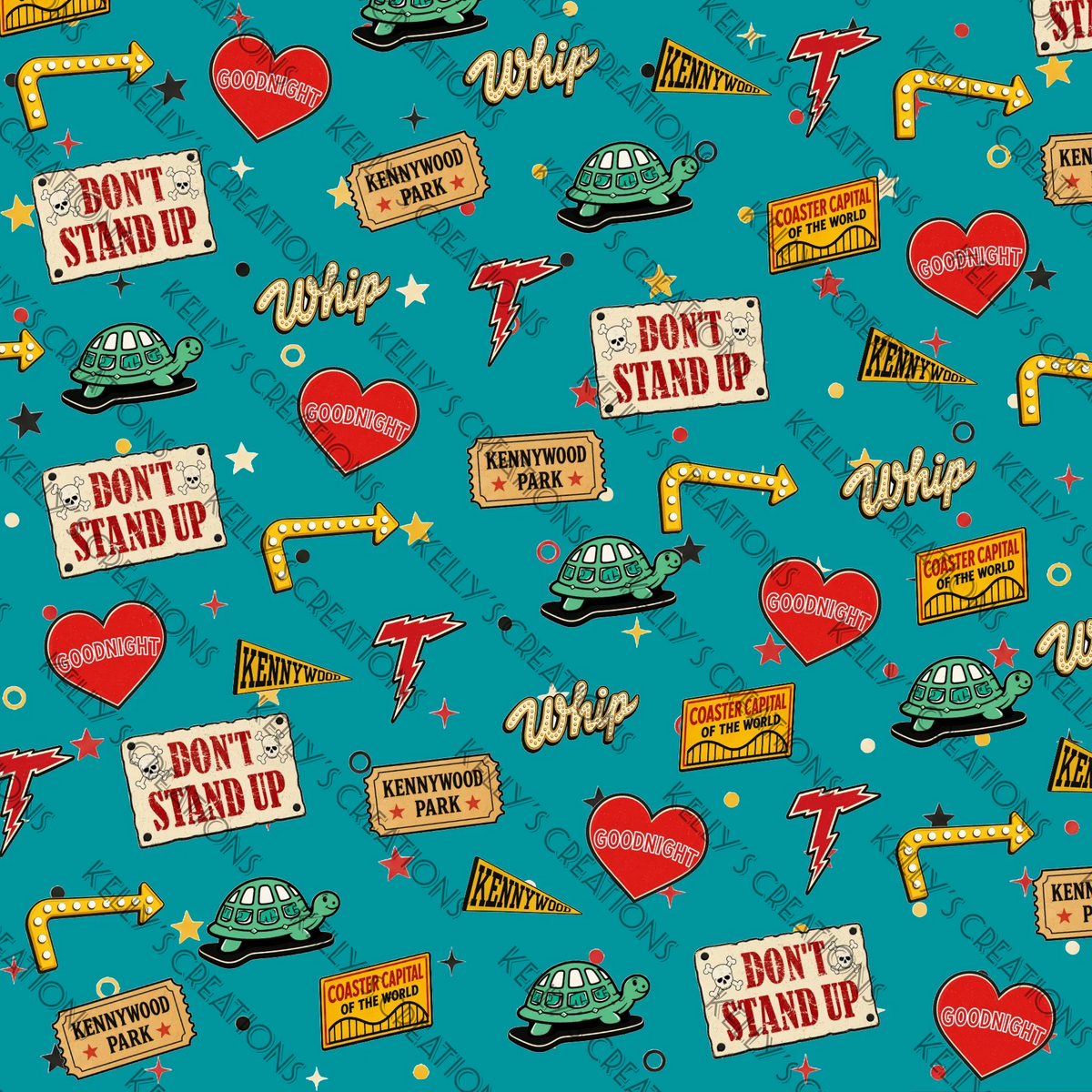 Watermarked - Kennywood Scrapbook Paper