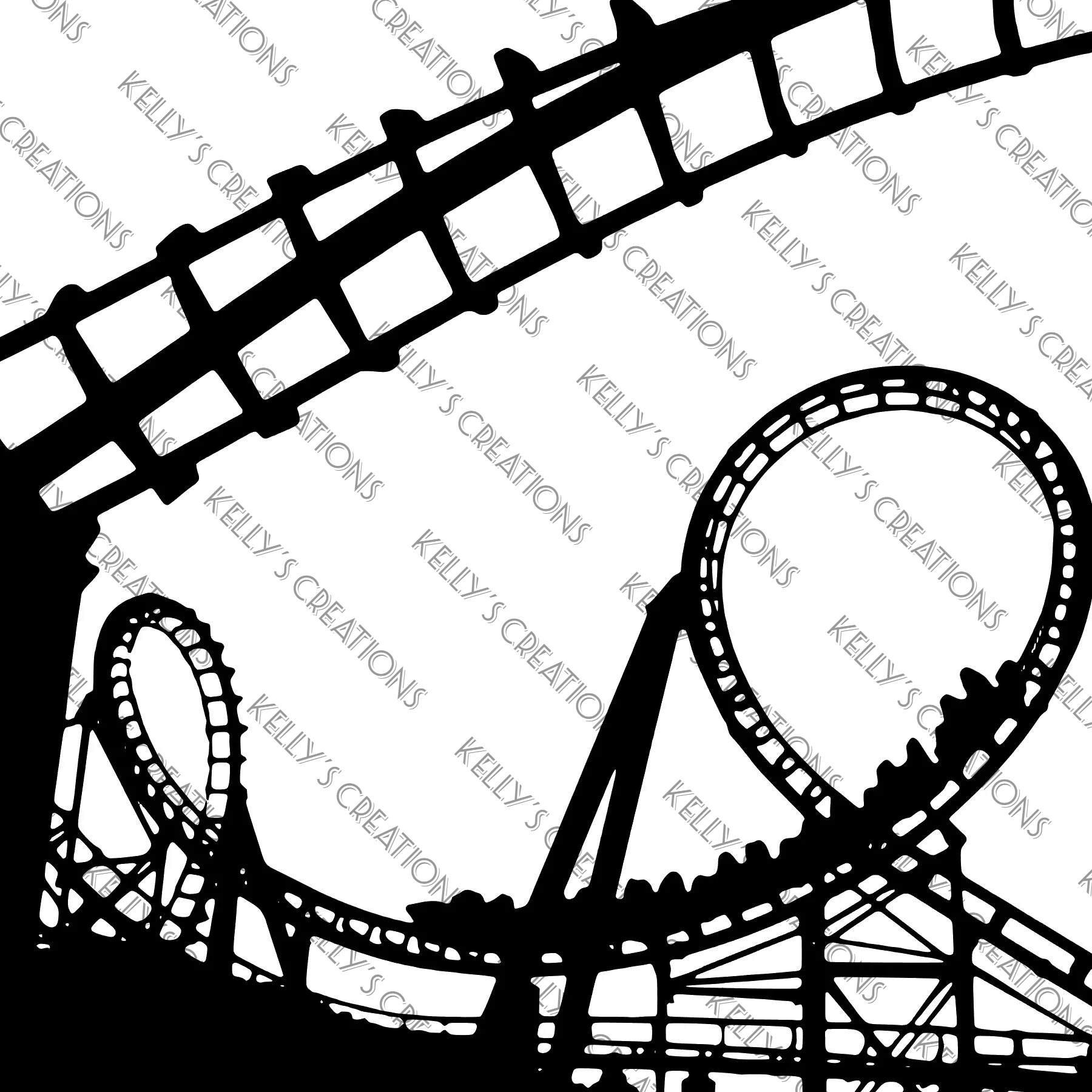 Watermarked - Kennywood Scrapbook Paper