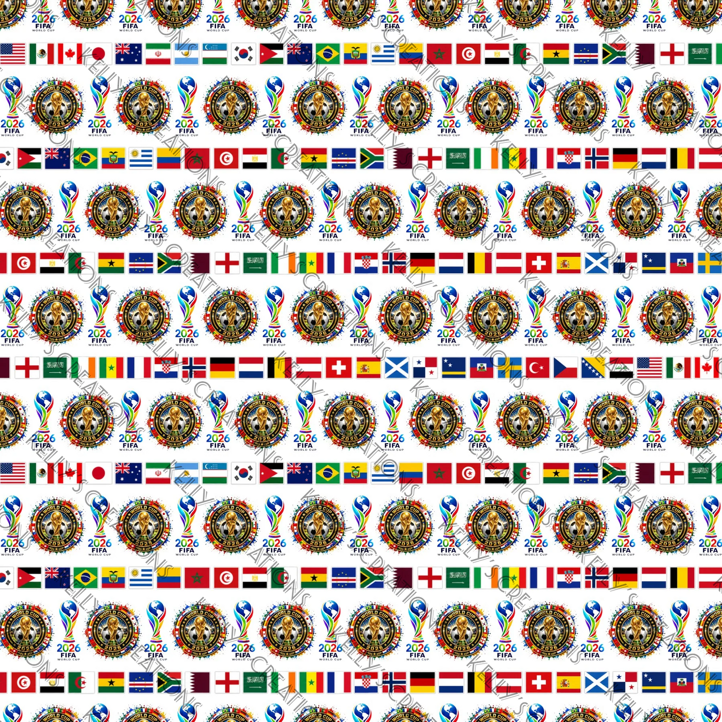 Watermarked - FIFA 2026 Scrapbook Paper