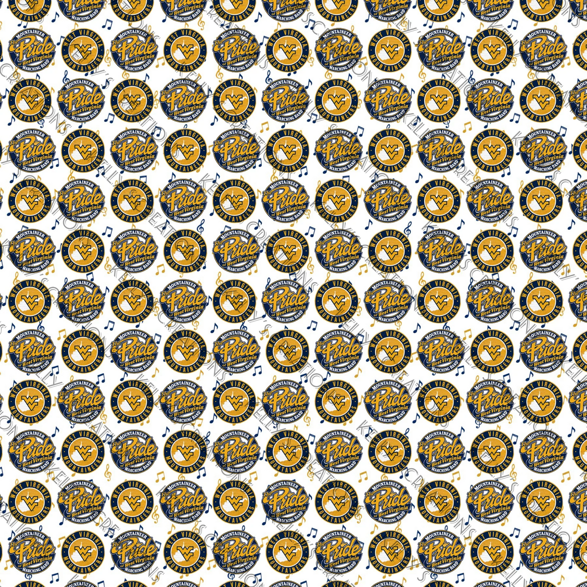 Watermarked - WVU Scrapbook Paper