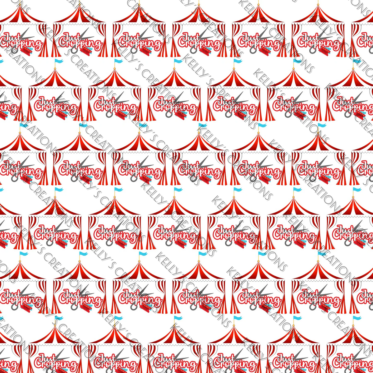 Watermarked - Carnival and Circus Scrapbook Paper