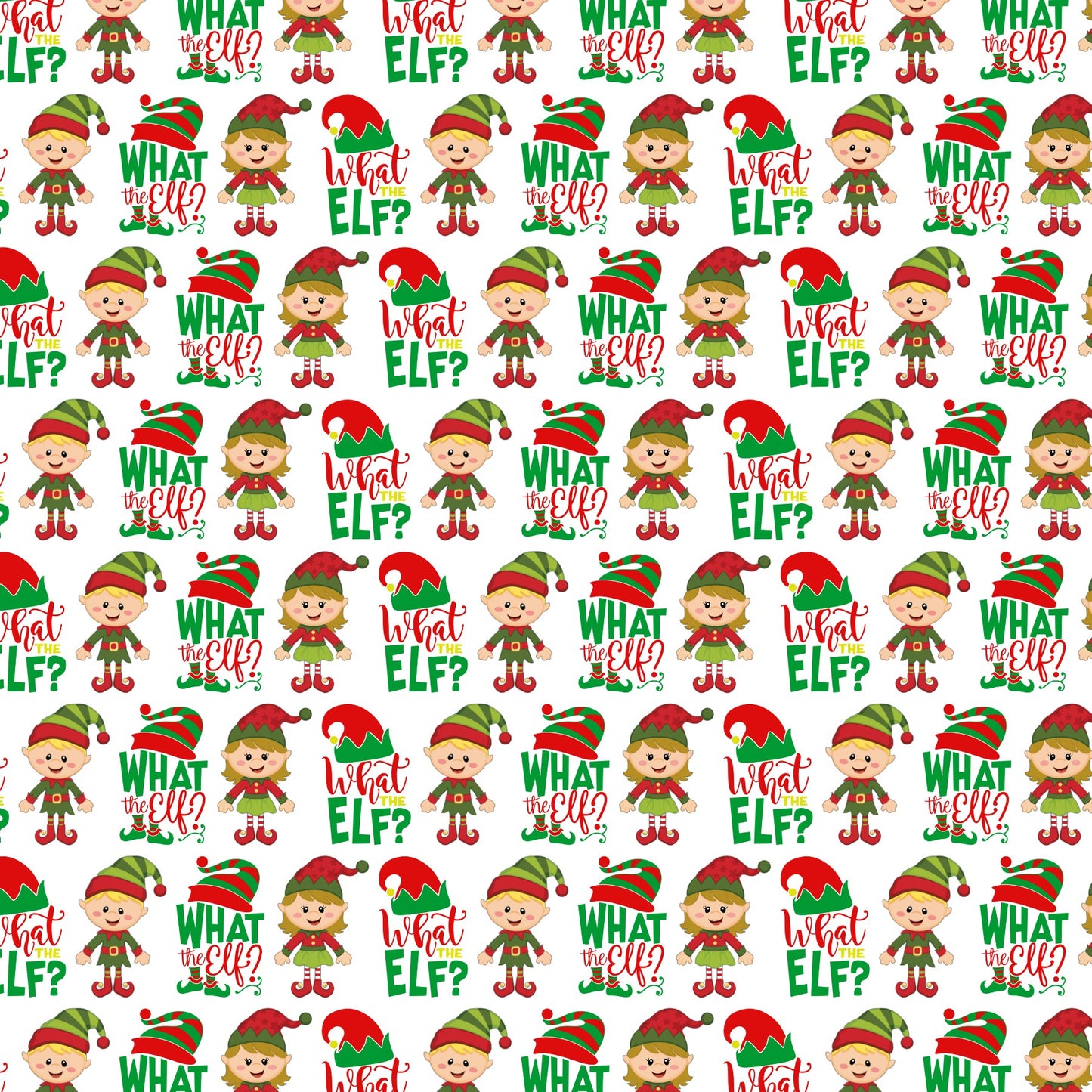 Elf Scrapbook Paper