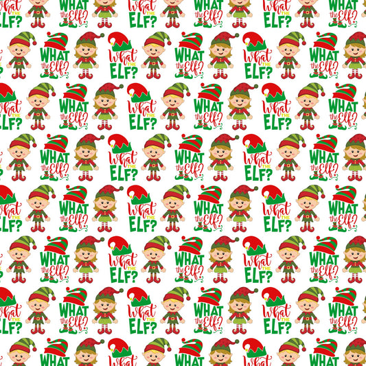 Elf Scrapbook Paper