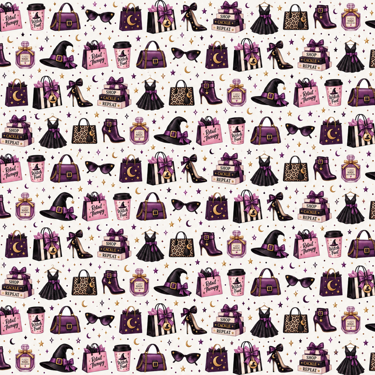 Witchy Fun Scrapbook Paper