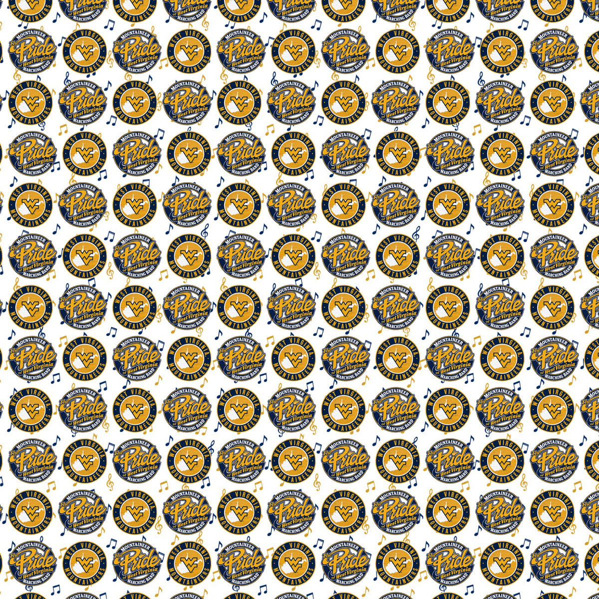WVU Scrapbook Paper