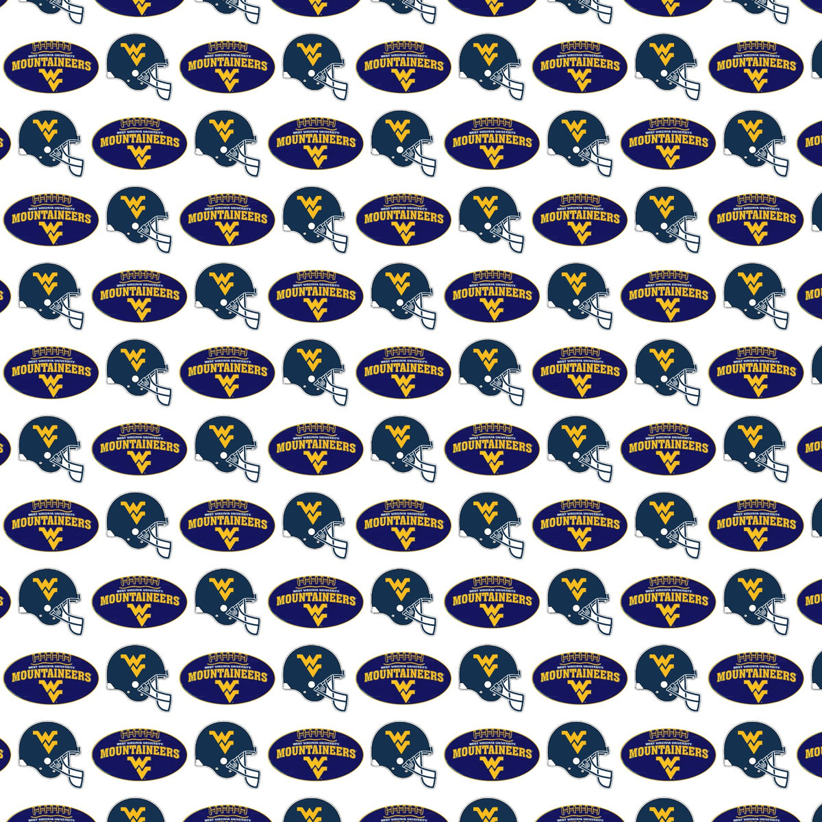 WVU Scrapbook Paper