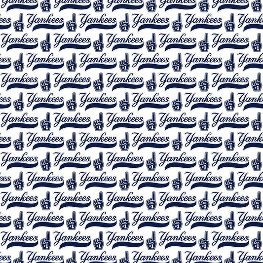 New York Yankees Scrapbook Paper